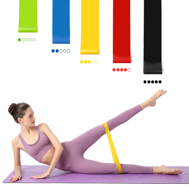 Crossfit Training Gear - Training Fitness Rubber Resistance Bands Yoga