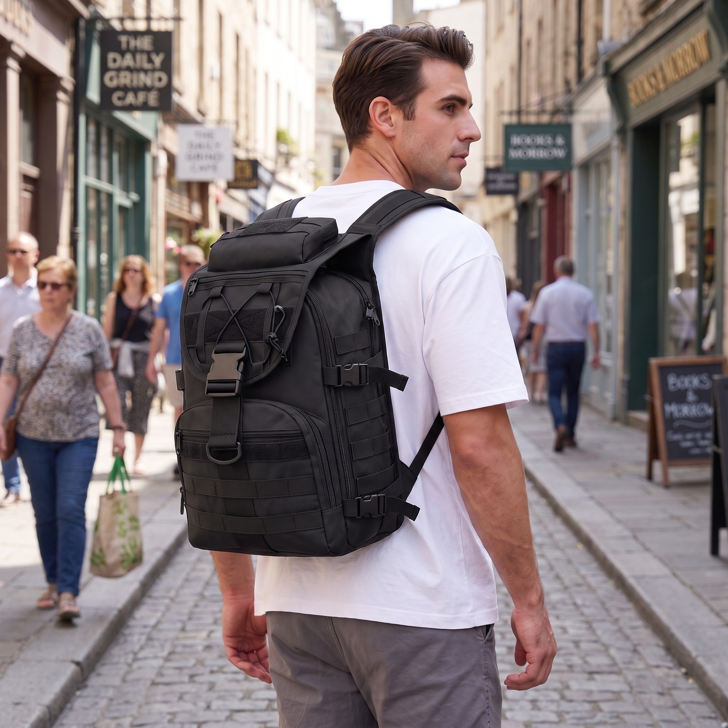 Crossfit Gear For Men - 35L Gym Training Backpack for Men
