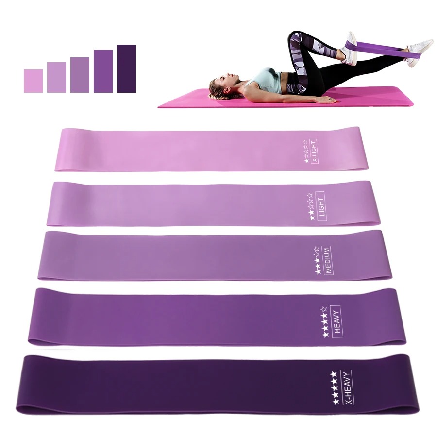 5-Level Resistance Bands Set E - Crossfit Training Gear recension och pris