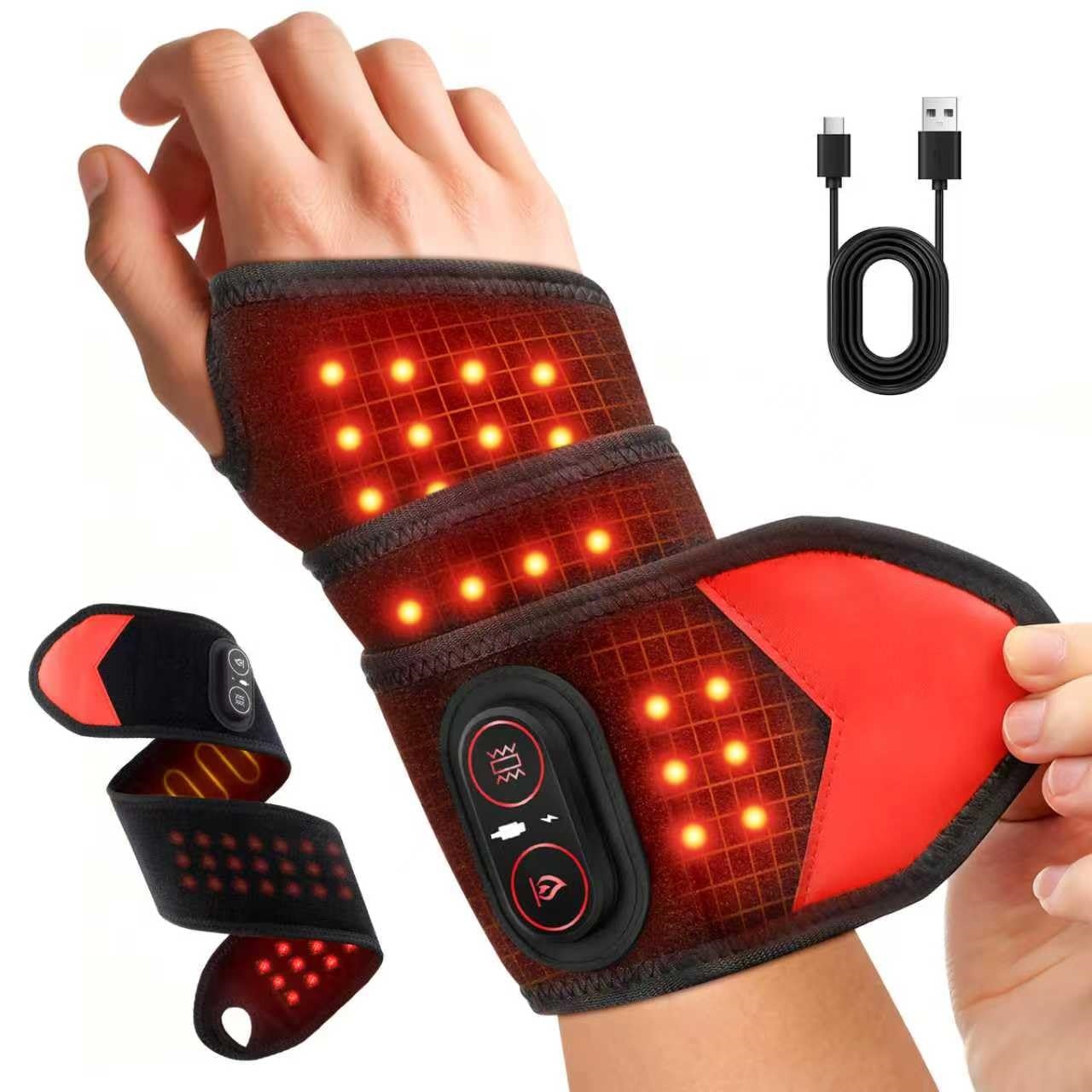 Portable Red Light Therapy Wra - Wrist Wrap Support recension och pris