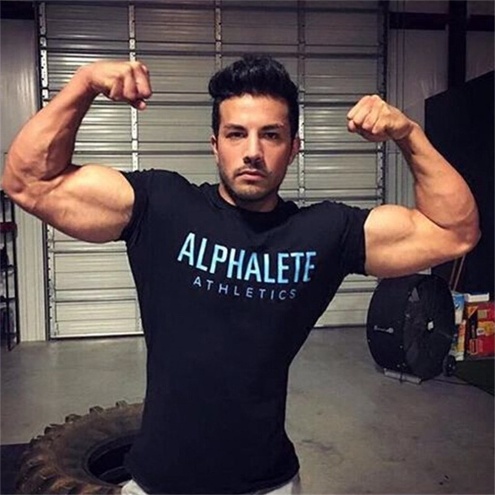New Cotton Casual Print T-shir - Crossfit Equipment recension och pris
