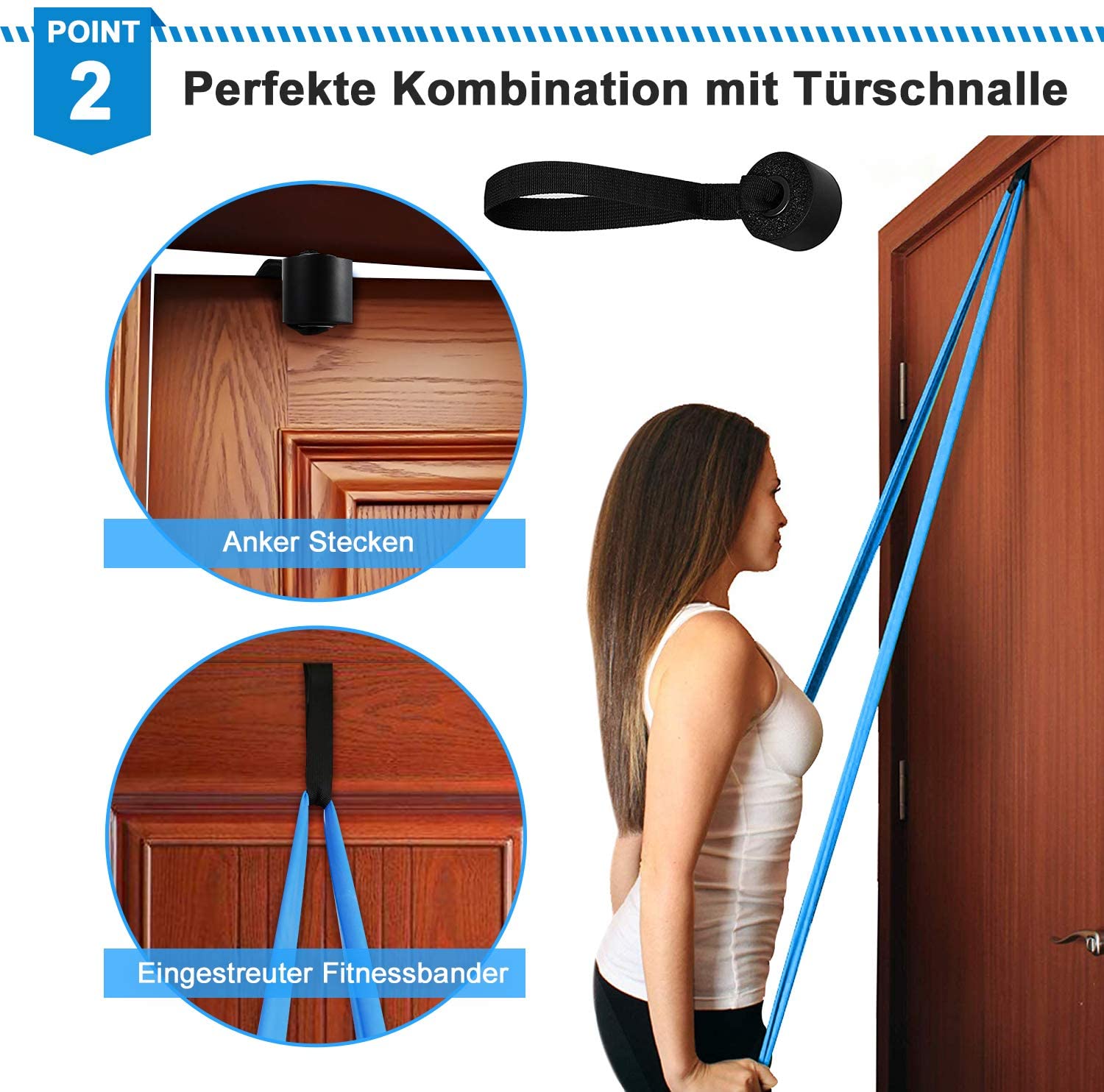 Elastic Fitness Bands 3Pcs Res - Crossfit Training Gear recension och pris