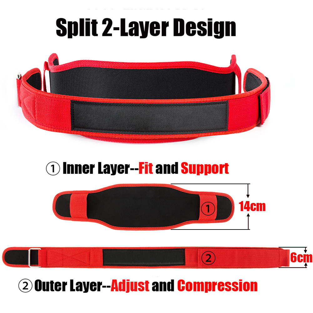 Gym Belt Bodybuilding Belts Po - Crossfit Training Gear recension och pris