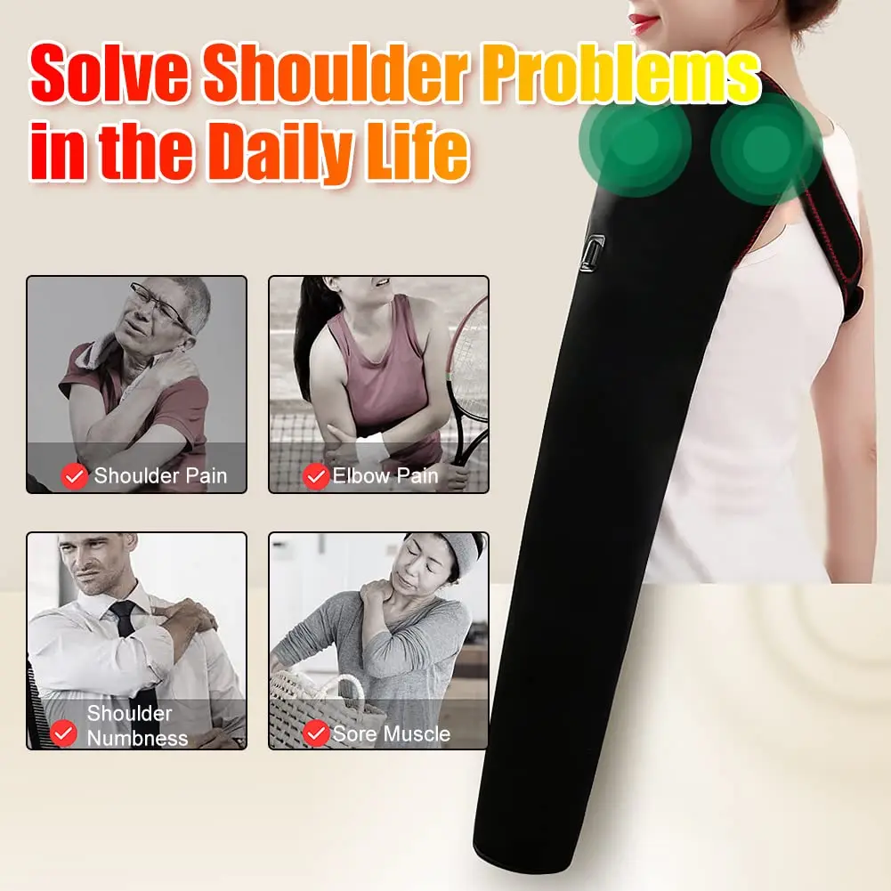 Long Arm Heating Massage Suppo - Wrist Wrap Support recension och pris