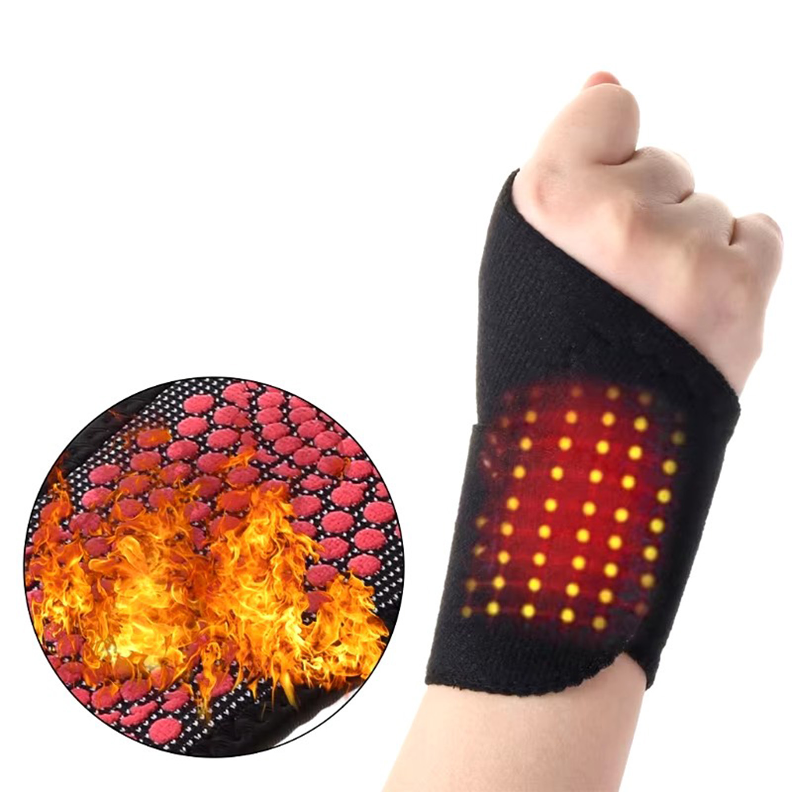 1/2pcs Self-Heating Wrist Brac - Wrist Wrap Support recension och pris