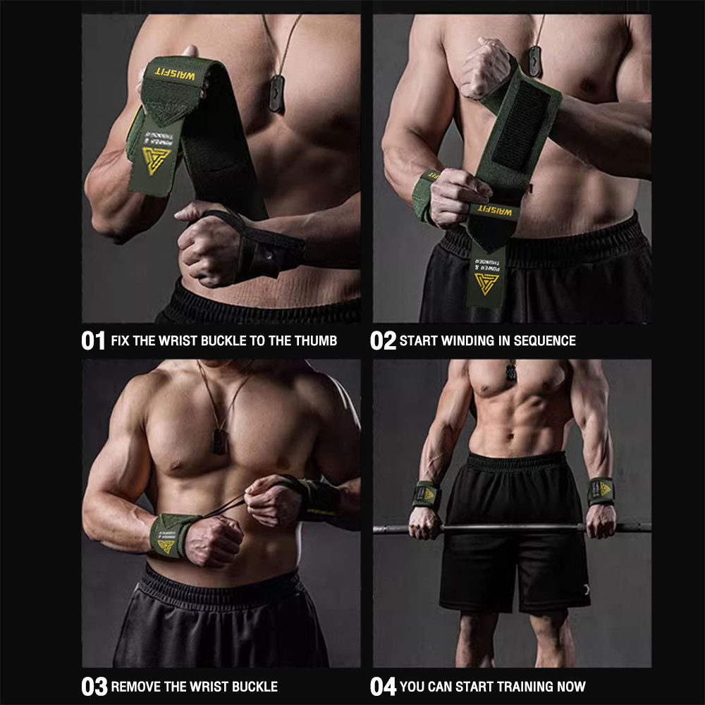1 Pair Premium Wrist Support F - Crossfit Equipment recension och pris