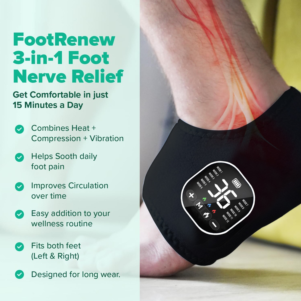 EMS Joint Massager Heated Knee - Wrist Wrap Support recension och pris