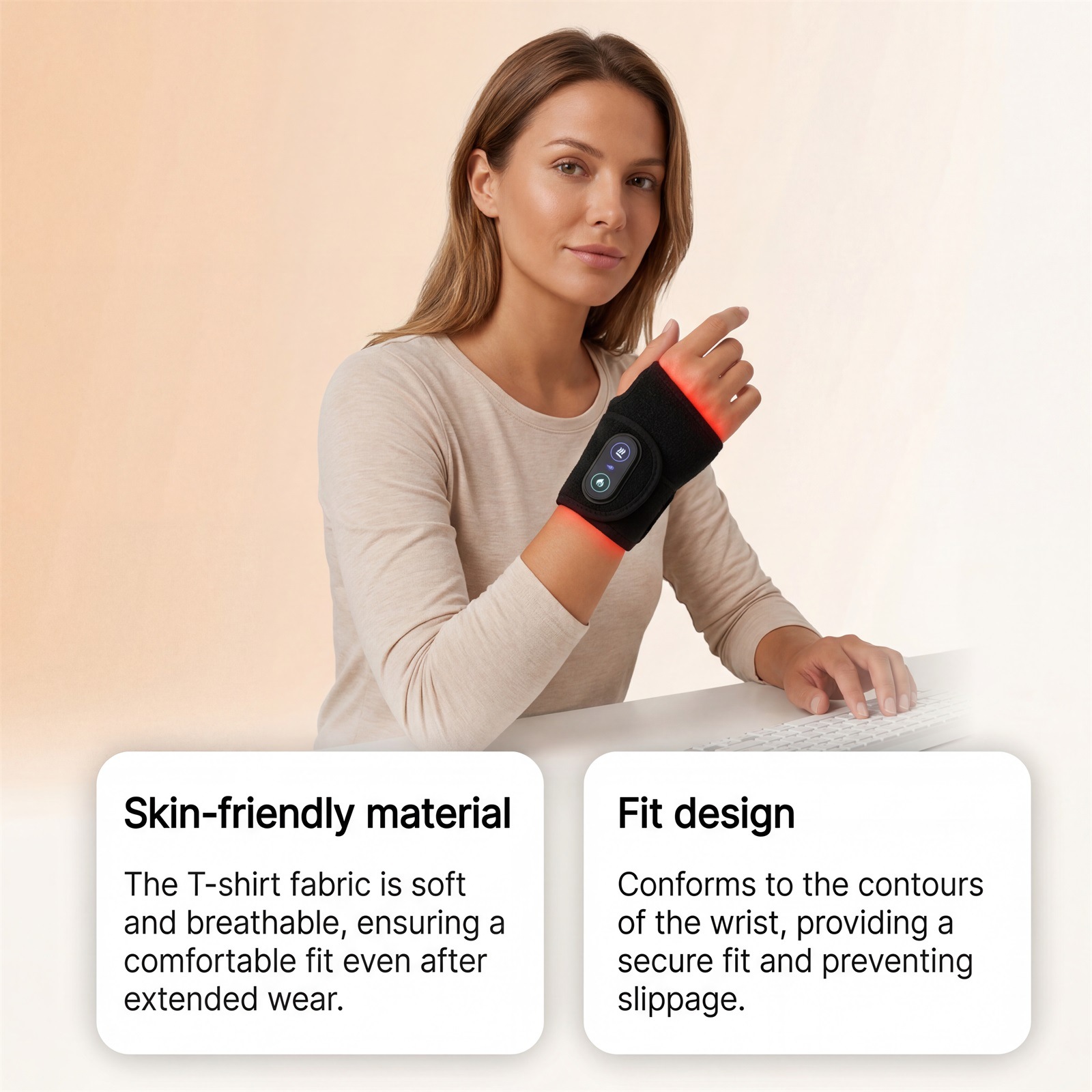 Wrist Support Braces Heated Ma - Wrist Wrap Support recension och pris