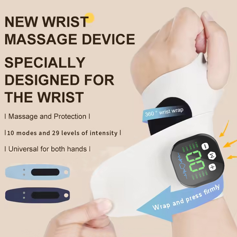 Electric Hand Massager EMS Mic - Wrist Wrap Support recension och pris