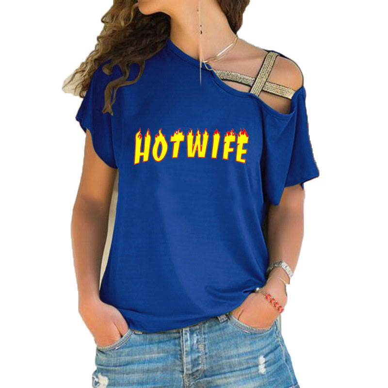 Women T-shirt Loose Slash Neck - Crossfit Accessories recension och pris