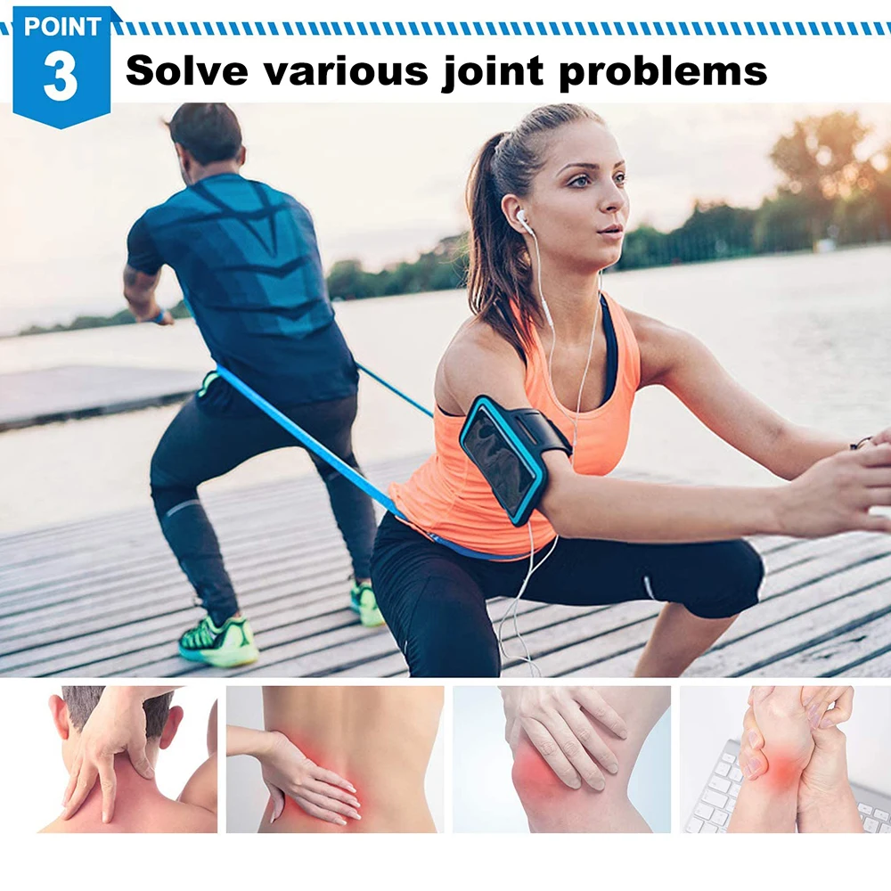 4Pcs/Set Elastic Fitness Bands - Crossfit Training Gear recension och pris